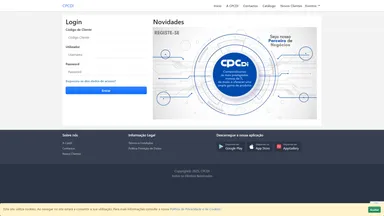CPCDI S.A. website screenshot