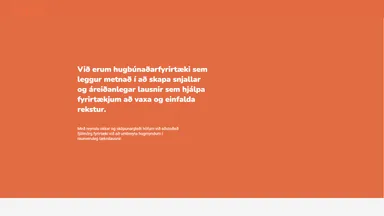 Cubus ehf website screenshot