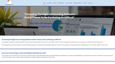 Cumulus Applications Corporation website screenshot