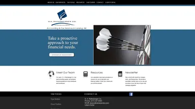 D.A. Rainsberger Co website screenshot