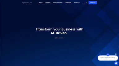 Definity First website screenshot