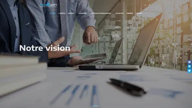 DeltaSoft International website screenshot
