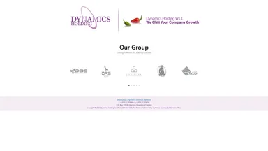DynVert Business Solutions Co. W.L.L website screenshot