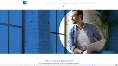 eHouse Informationstechnologie GmbH website screenshot