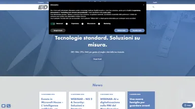 EID s.r.l. website screenshot