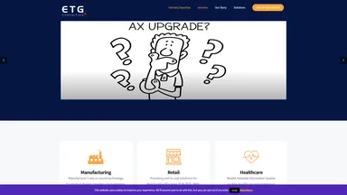 ETG GLOBAL website screenshot