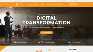 Exbabylon IT Solutions website screenshot