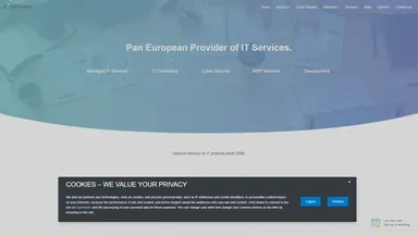Expertware Belgium website screenshot