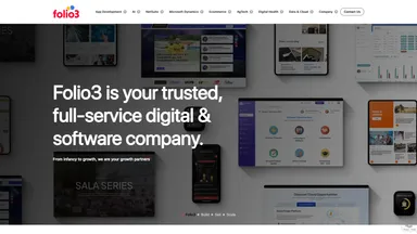 Folio3 website screenshot