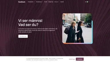 Forefront Consulting Group website screenshot