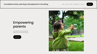 Foundations Consulting Group website screenshot