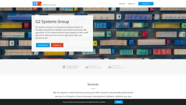 G2 Systems Group website screenshot