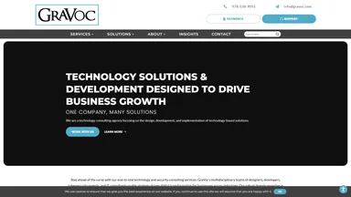 GraVoc Associates website screenshot