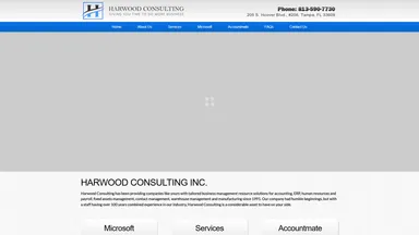 Harwood Consulting Inc website screenshot