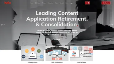 HELIX-INTERNATIONAL website screenshot