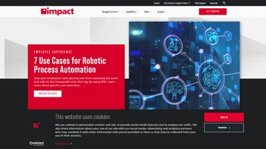 Impact Networking, LLC website screenshot