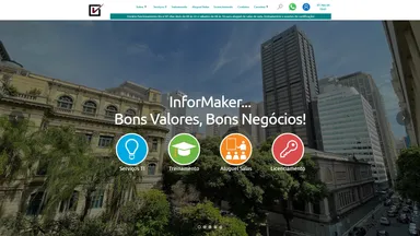 InforMaker InformÃ¡tica Ltda website screenshot