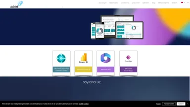 Infotek website screenshot