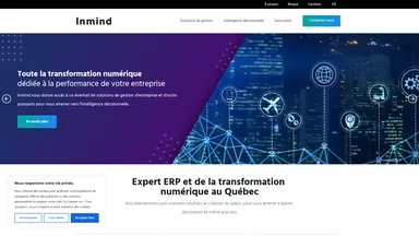 Inmind Technologies Inc. website screenshot
