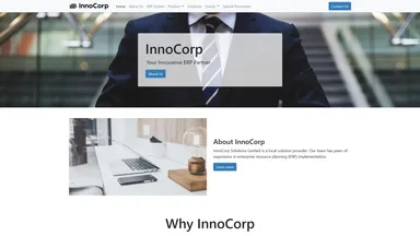 InnoCorp Solutions Limited website screenshot