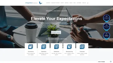 Integrated Systems Solutions website screenshot