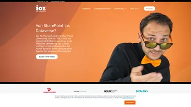 IOZ AG website screenshot