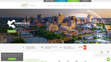 JMT Consulting Group website screenshot