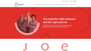 JoeSoftware Inc website screenshot