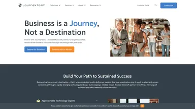 JourneyTEAM, LLC website screenshot
