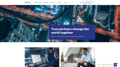 KAINOS SOFTWARE LTD website screenshot