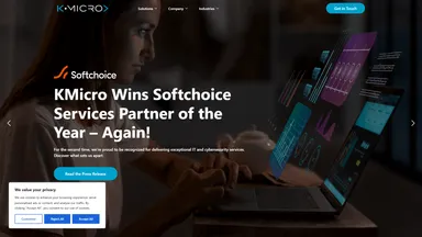KMicro Tech, Inc. website screenshot