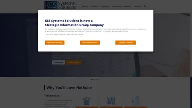 Kraft Enterprise Systems website screenshot