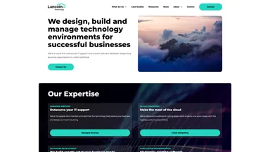Lancom Technology website screenshot