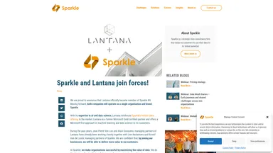 Lantana website screenshot
