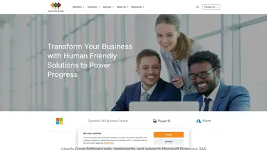 Liberty Grove Software Inc website screenshot