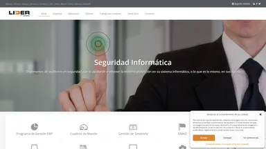 LIDER INTEGRATED TECHNOLOGY CONSULTING, S.L. website screenshot
