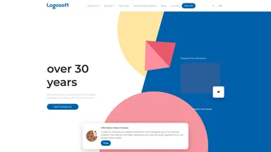 Logosoft website screenshot