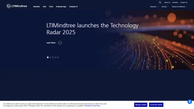 LTIMindtree Limited website screenshot