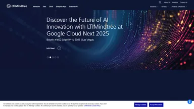 LTIMindtree Ltd website screenshot