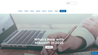 Mibusoft Inc website screenshot