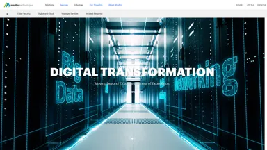 Mindfire Technologies website screenshot