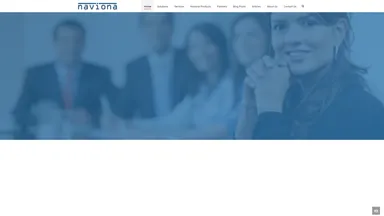 Naviona website screenshot