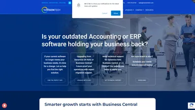 Navisiontech, Inc. website screenshot