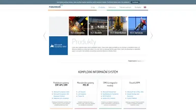 NAVISYS s.r.o. website screenshot