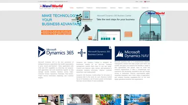 NaviWorld Myanmar Business Solutions Co., Ltd website screenshot