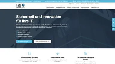 Netz16 GmbH website screenshot