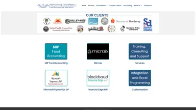 nfpAccounting Technologies Inc website screenshot