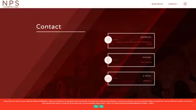 NPS d.o.o. website screenshot