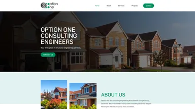 O.N.E. Consulting, Inc. website screenshot