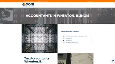 Odoni Partners LLC website screenshot